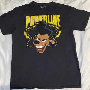 Disney Goofy Movie Powerline standout tour 1995 tee